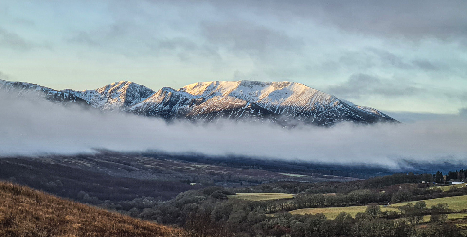 Aonach Mor from Bohenie ©Stuart J Ross